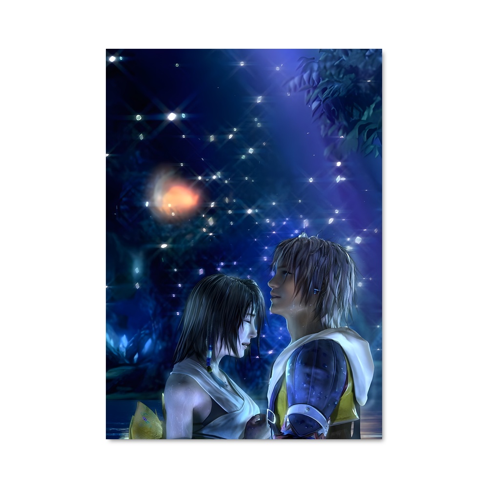 Poster L'Amour Aquatique – affiche Final Fantasy